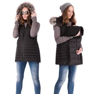 Maternity Vest, 3-in-1 with kangaroo panel